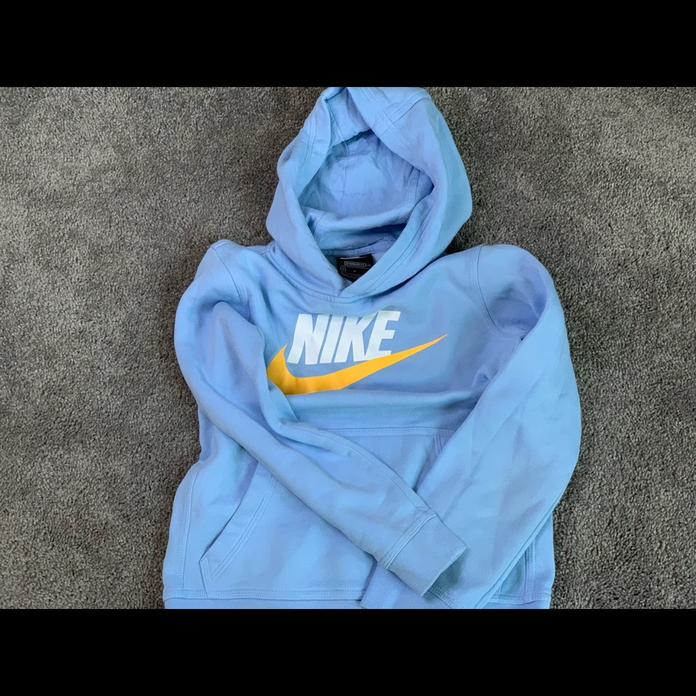 Naik boys sportswear club pull over hoodie